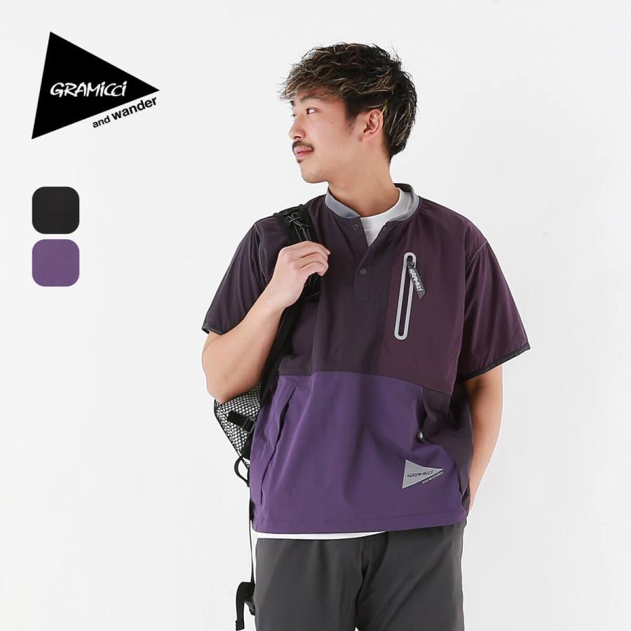 GRAMICCI×and wander グラミチ×アンドワンダー パッチワークウィンド