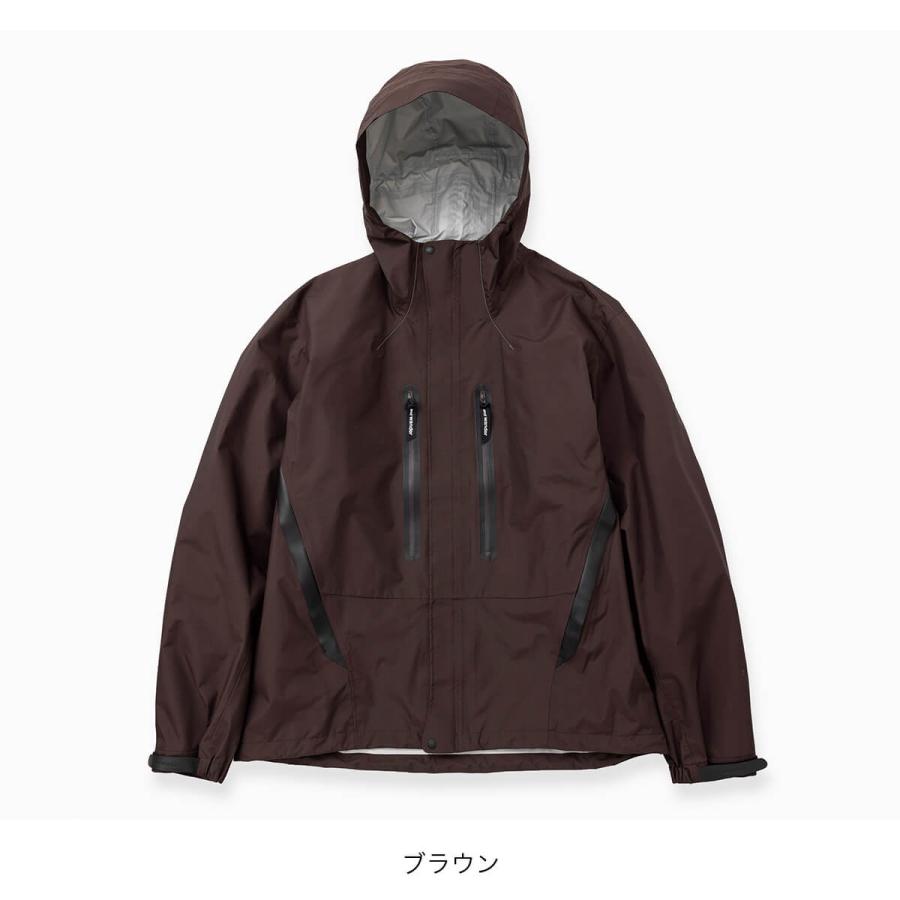 and wander（アンドワンダー） 2 5L ハイカーレインジャケット
