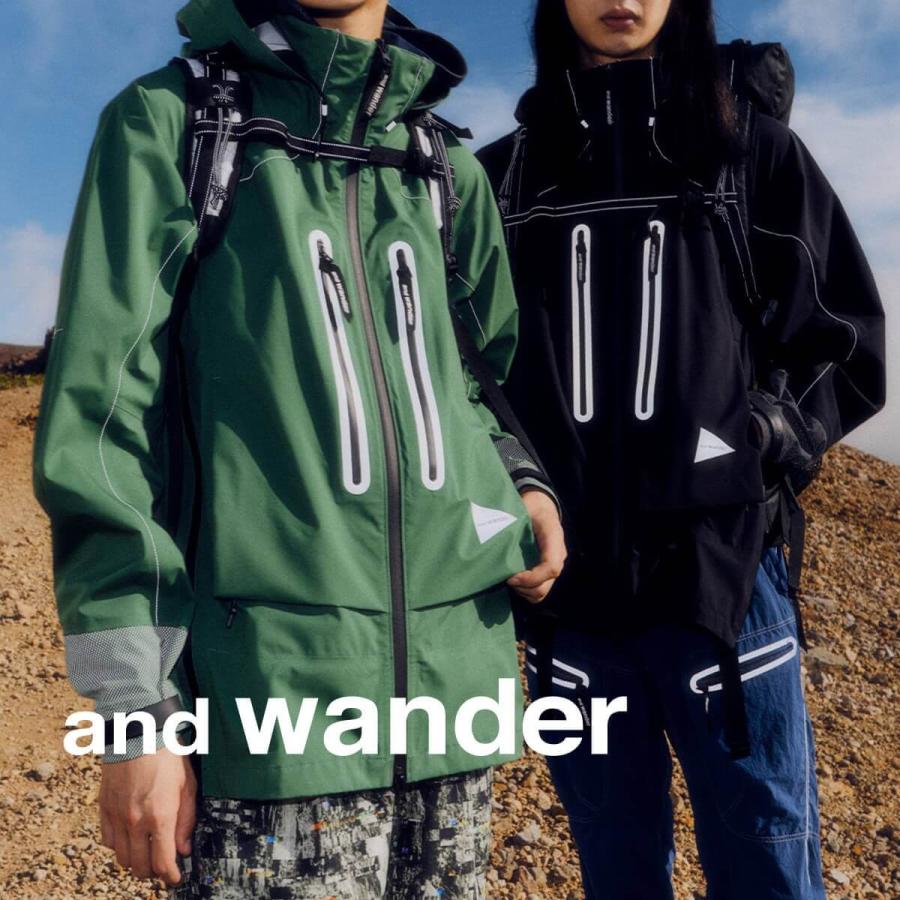 Yu Nagaba×and wander 長場雄×アンドワンダー プリンテッドT【キッズ