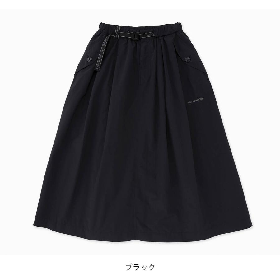 and wander アンドワンダー オーバーサイズカーゴスカート ウィメンズ 5746982090 オーバーサイズカーゴスカート oversized cargo skirt  ボトムス 2026 春夏_11