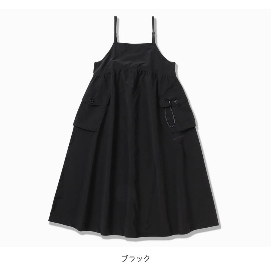 and wander アンドワンダー オーバーサイズカーゴドレス ウィメンズ