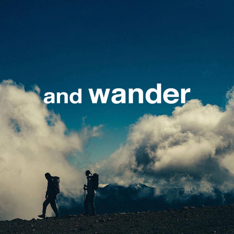 and wander アンドワンダー オーバーサイズカーゴドレス【ウィメンズ 
