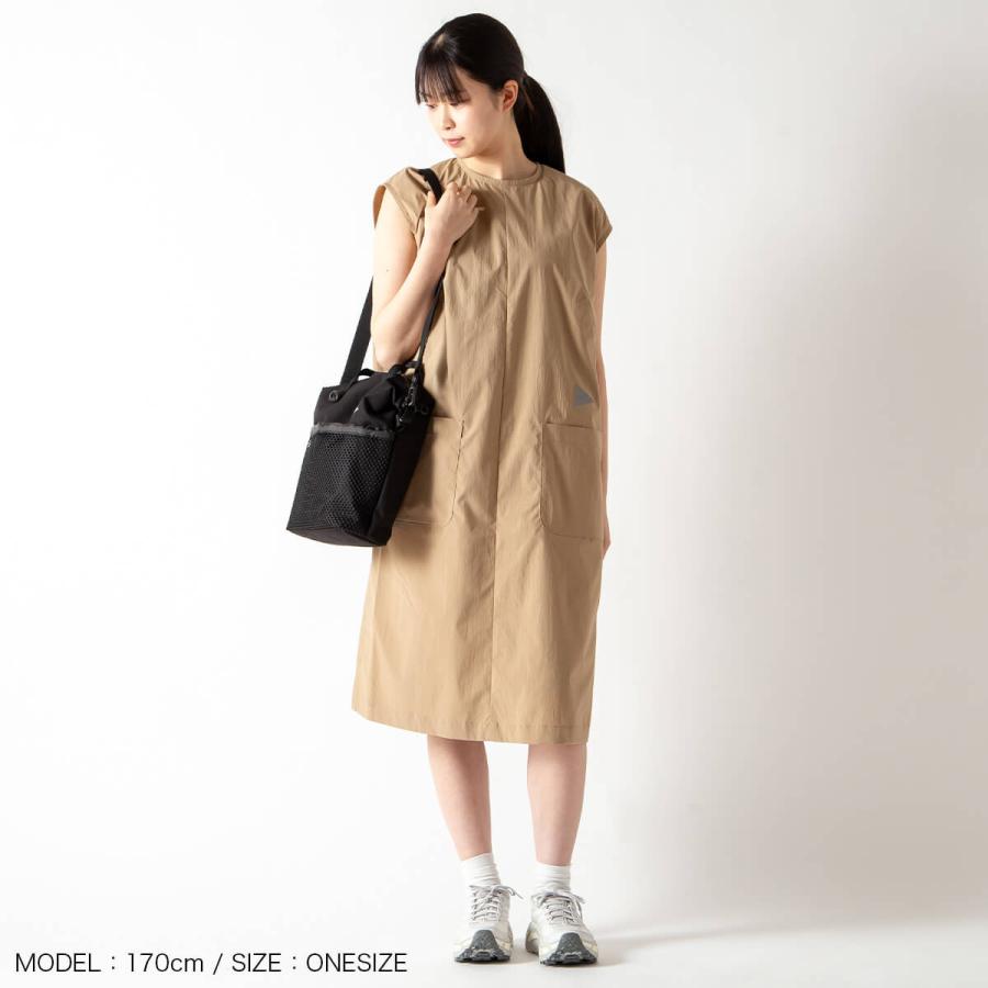 and wander アンドワンダー PE/CO 2ウェイバッグ 5746985314 2way bag