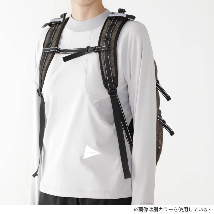 and wander（アンドワンダー） 3Dメッシュバックパック 5745985227 3D