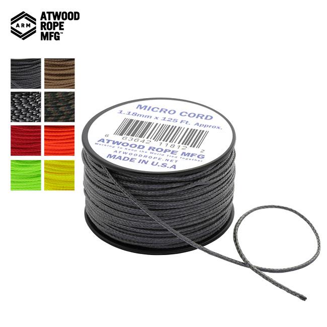 ATWOOD ROPE アットウッドロープ マイクロコード ロープ ガイライン 細
