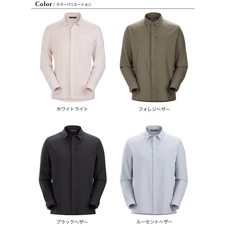 ARC'TERYX アークテリクス スカイラインLSシャツメランジ メンズ ARC'TERYX アークテリクス スカイラインLSシャツメランジ メンズ