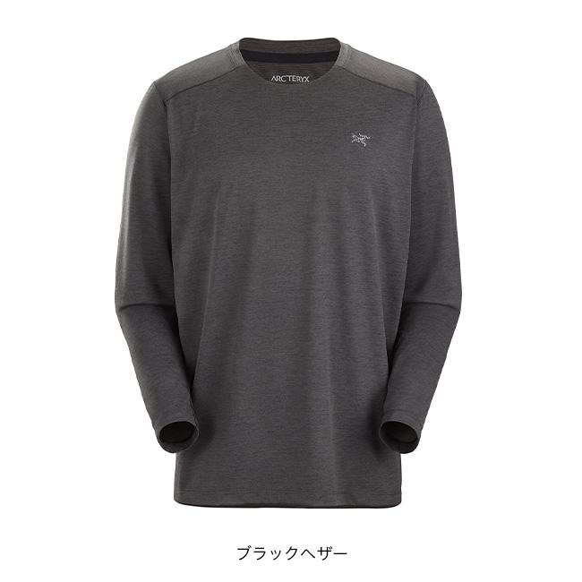 ARC TERYX アークテリクス コーマッククルーLS メンズ cormac crew LS M Tシャツ 長袖 ロンT 軽量 速乾 ベースレイヤー 化繊 紫外線対策 登山 2025 秋冬の画像