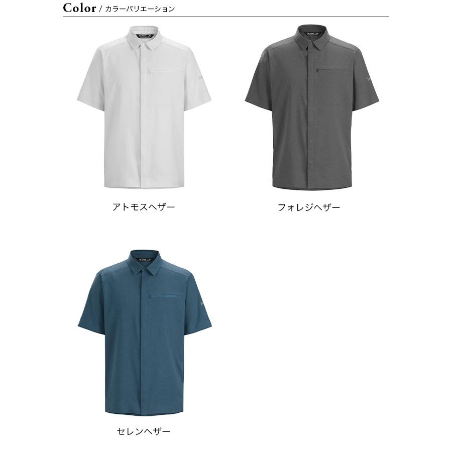ARC'TERYX アークテリクス スカイラインSSシャツメランジ メンズ ARC'TERYX アークテリクス スカイラインSSシャツメランジ メンズ
