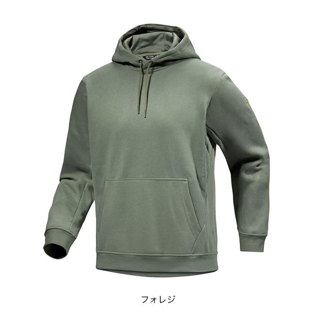 ⭐︎セール中⭐︎アークテリクス　ベージュ フルジップ パーカー フリース　フーディ ARC'TERYX（アークテリクス） ARC TERYX エンブレムフリースフーディ