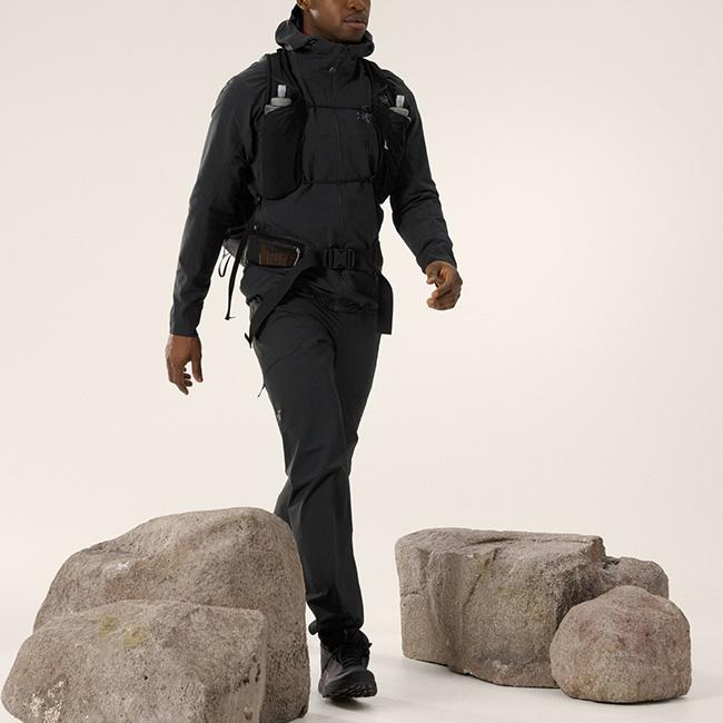 アークテリクス Men's-Hommes Herren ソフトシェルフーディー ARC'TERYX アークテリクス ガンマライトウェイトフーディ メンズ