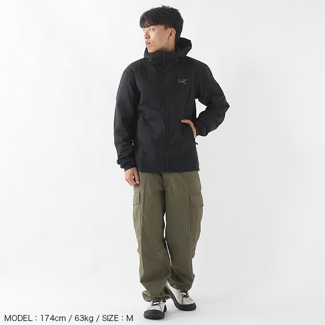 Arc'teryx ダークグリーン エニグマ アトムARフーディ ジャケット M ARC'TERYX（アークテリクス） ARC TERYX アトムフーディ Atom Hoody M
