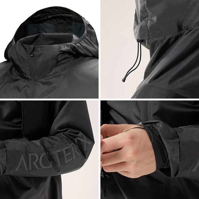 ARC'TERYX アークテリクス ノーバンウィンドシェルフーディ ARC'TERYX アークテリクス ノーバンウィンドシェルフーディ
