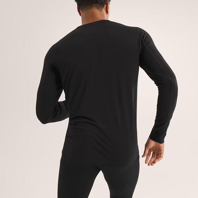 ローメリノウールクルーネック　Black　Mサイズ　① ARC'TERYX（アークテリクス） ARC TERYX ローメリノウールクルーネック