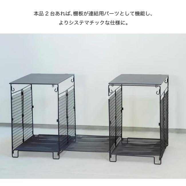 ANOBA アノバ フォールディングサイドテーブル AN129 机 収納 ラック