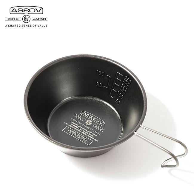 アッソブ シェラカップ プレート AS2OV アッソブ シェラカップ ブラック : OutdoorStyle サンデー