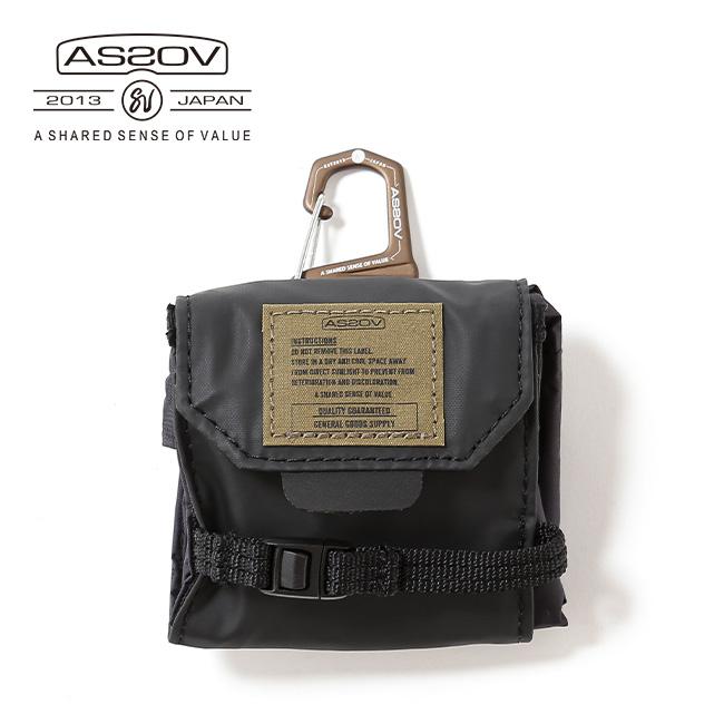 AS2OV アッソブ ポリカパッカブルドリンクホルダー 152217 NYLON