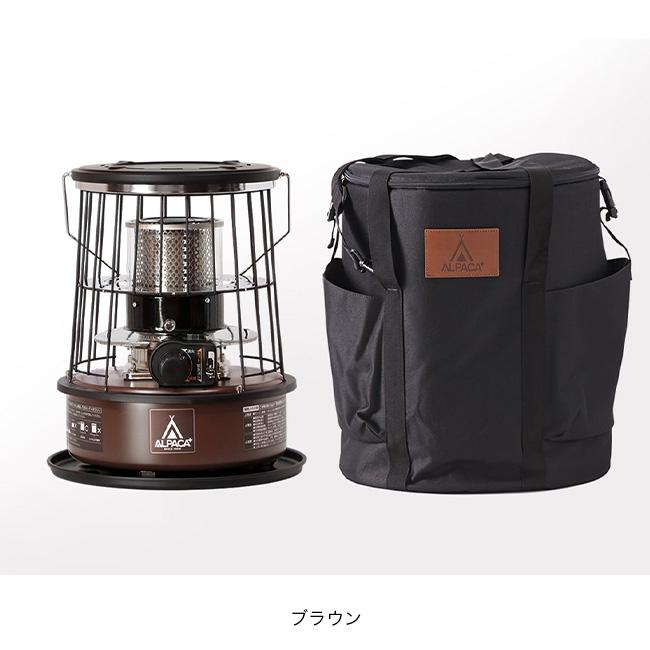 アルパカ石油ストーブ　ブラックTS-77JS-C 2回使用専用バッグ付き ALPACA PLUS アルパカプラス オニキス ライン 専用バッグ付き TS-77NC