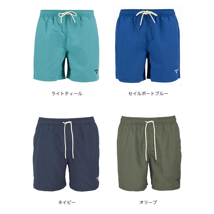 Barbour（バブアー） ステープルロゴ5 スイムショーツ メンズ MSW0064