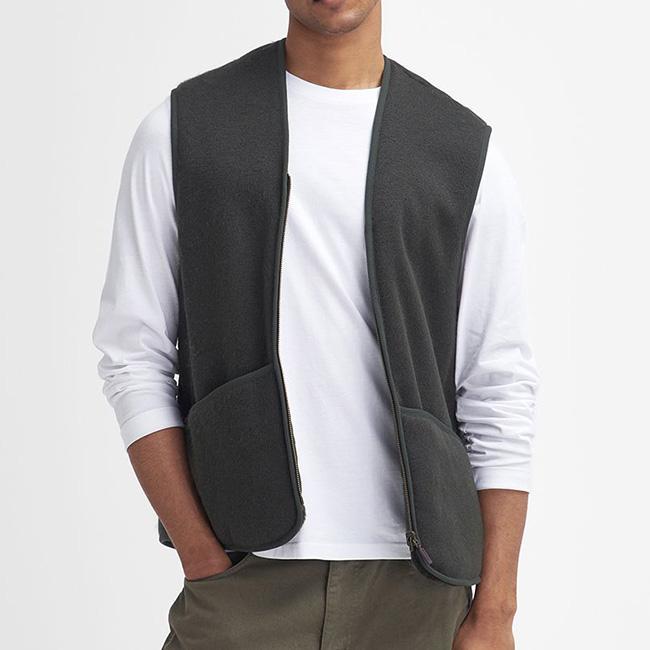 Barbour（バブアー） セール ウォームパイルウェストコート ジップイン