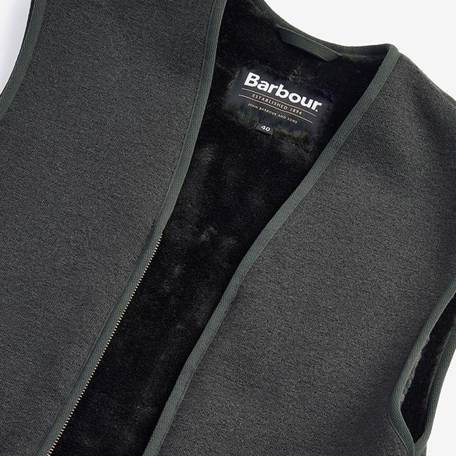 Barbour（バブアー） セール ウォームパイルウェストコート ジップイン