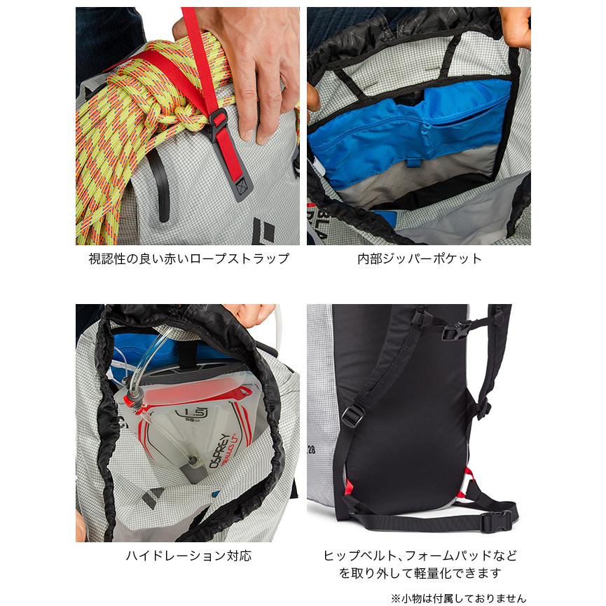 ブラックダイヤモンド（Black Diamond） ブリッツ20 BD54083 バック