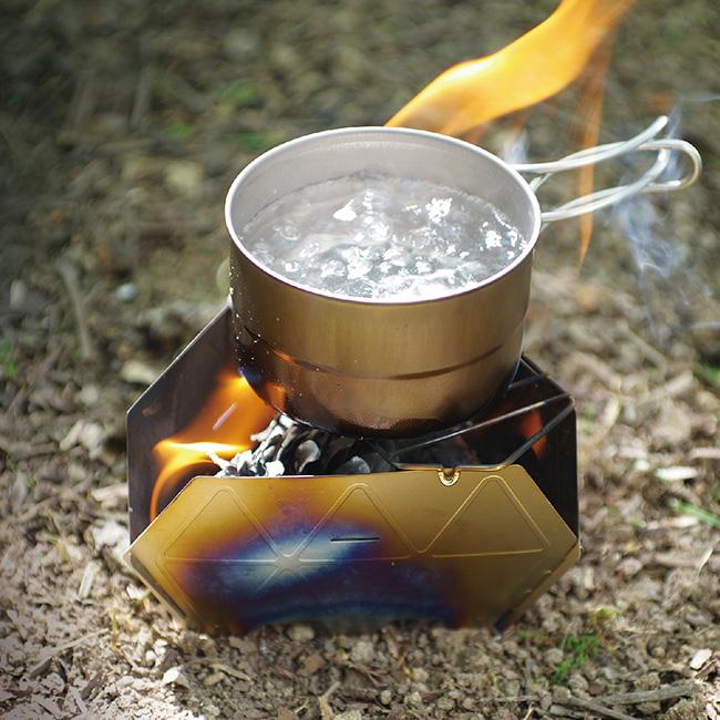 belmont ベルモント チタンテトラストーブグリルセット BM-548 五徳 