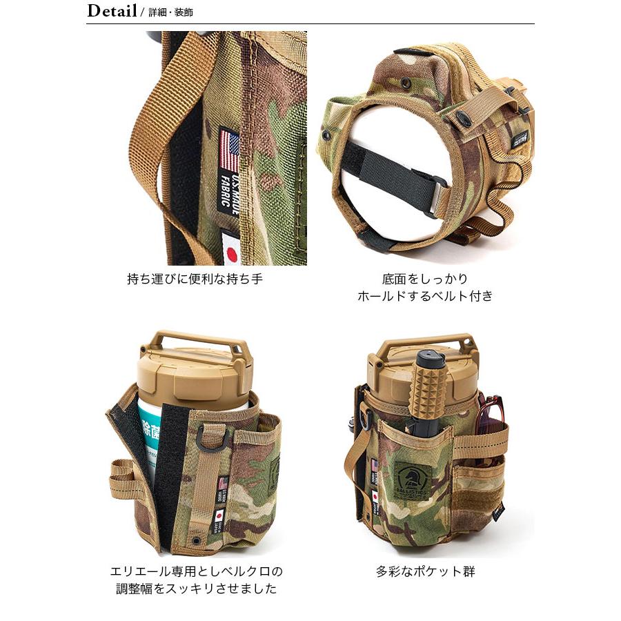 Ballistics×HALF TRACK PRODUCTS バリスティクス×ハーフトラックプロダクツ ニューウェットティッシュカバー｜sundaymountain｜06