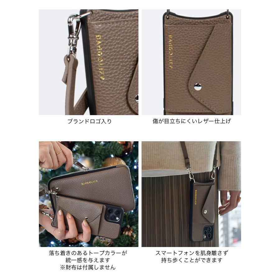 【iPhone 12 Pro/12】ドナー サイド スロット ダーク トープ 日本限定】【13 Series】DONNA SIDE SLOT DARK TAUPE ドナ
