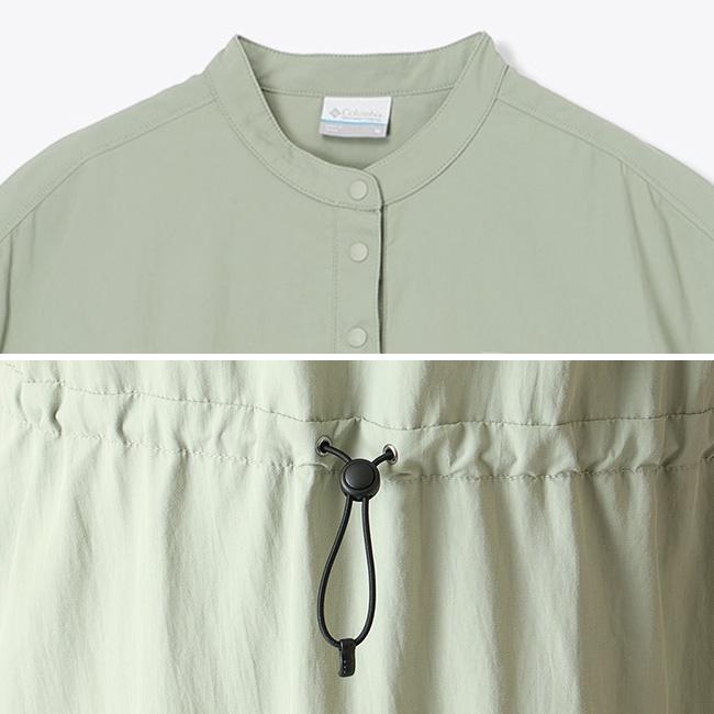 Columbia コロンビア ジプシーバーズドレス【ウィメンズ】 PL1922 Gypsy Birds Dress レディース ワンピース ワンピ 旅行 トラベル 半袖 撥水 2026 春夏の画像