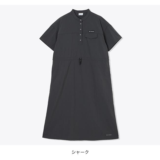 Columbia コロンビア ジプシーバーズドレス【ウィメンズ】 PL1922 Gypsy Birds Dress レディース ワンピース ワンピ 旅行 トラベル 半袖 撥水 2026 春夏の画像