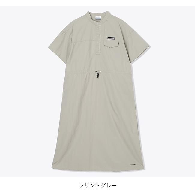 Columbia コロンビア ジプシーバーズドレス【ウィメンズ】 PL1922 Gypsy Birds Dress レディース ワンピース ワンピ 旅行 トラベル 半袖 撥水 2026 春夏の画像