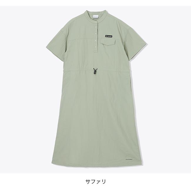 Columbia コロンビア ジプシーバーズドレス【ウィメンズ】 PL1922 Gypsy Birds Dress レディース ワンピース ワンピ 旅行 トラベル 半袖 撥水 2026 春夏の画像