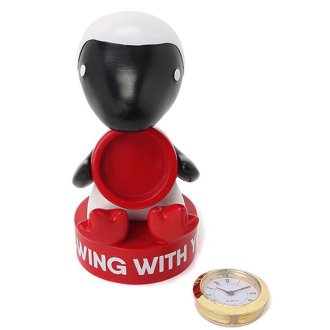 チャムスキャンプ　木製ブービー時計 CHUMS チャムス ブービースウィングクロック : OutdoorStyle