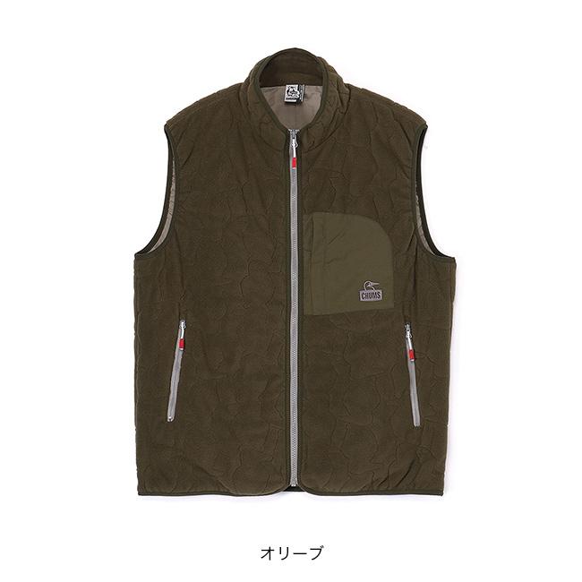 CHUMS（チャムス） ブービーステッチフリースベスト CH04-1472 メンズ