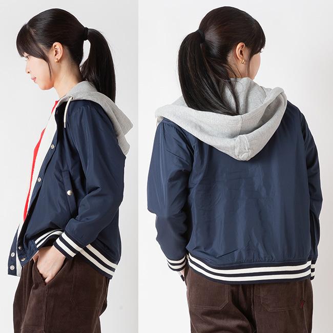 CHUMS スウェットスタジャン　チャムス　ネイビー　Mサイズ レディース CHUMS（チャムス） スタジアムフーディ Stadium Hoodie メンズ