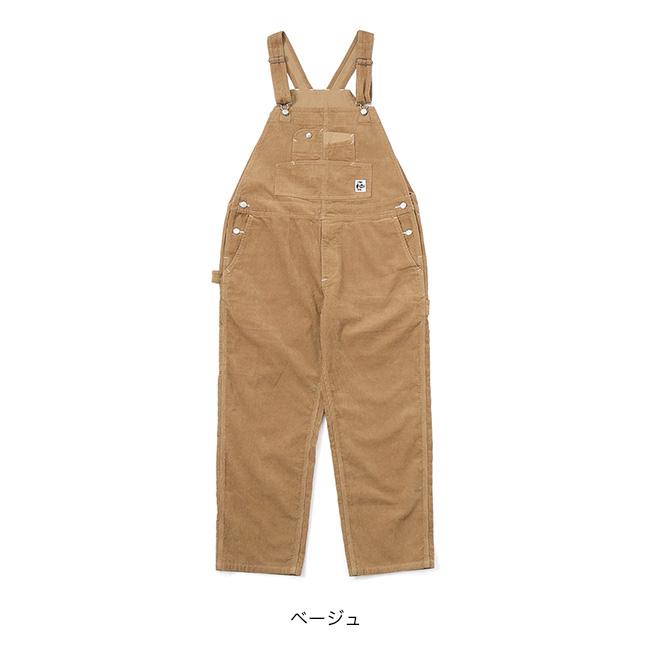 CHUMS ブラウン オーバーオール Mサイズ CHUMS（チャムス） セール オールオーバーザコーデュロイ