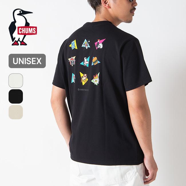CHUMS チャムス かせきさいだぁ アラカルト Tシャツ ユニ CHUMS チャムス かせきさいだぁ アラカルト Tシャツ ユニ