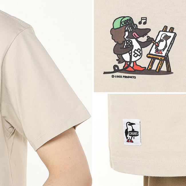 CHUMS チャムス かせきさいだぁ アラカルト Tシャツ ユニ CHUMS チャムス かせきさいだぁ アラカルト Tシャツ ユニ