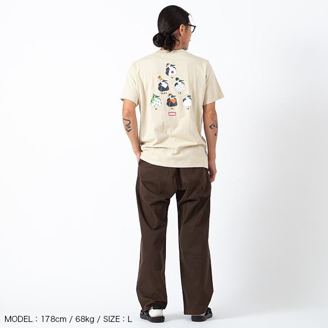 CHUMS（チャムス） ブービーオニギリフレンズTシャツ Booby Onigiri