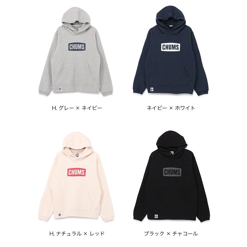CHUMS チャムス チャムスロゴプルオーバーパーカー CH00-1519 Logo Pull Over Parka メンズ レディース ユニセックス トップス パーカー スウェット 2025 秋冬の画像