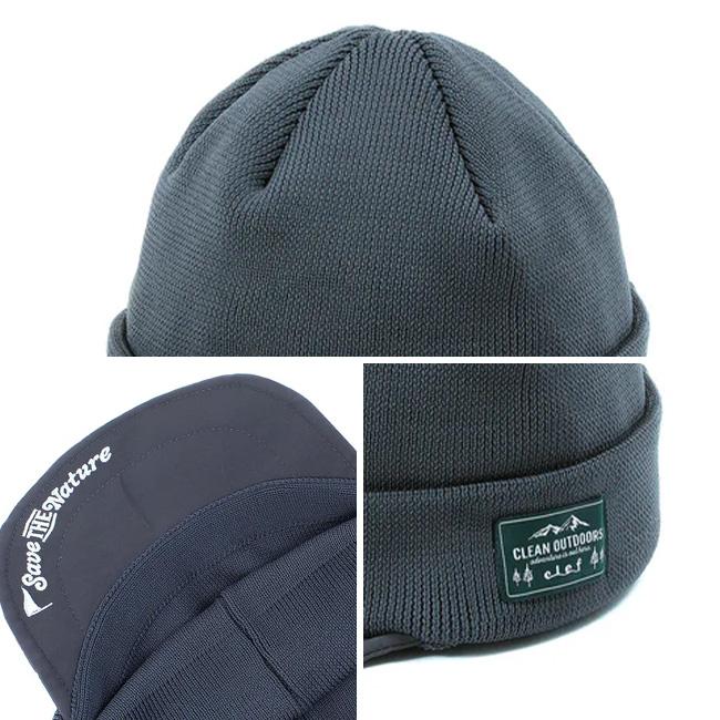 Clef（クレ） ハッスイスノーニットキャップ RB7021 HASSUI SNOW KNIT