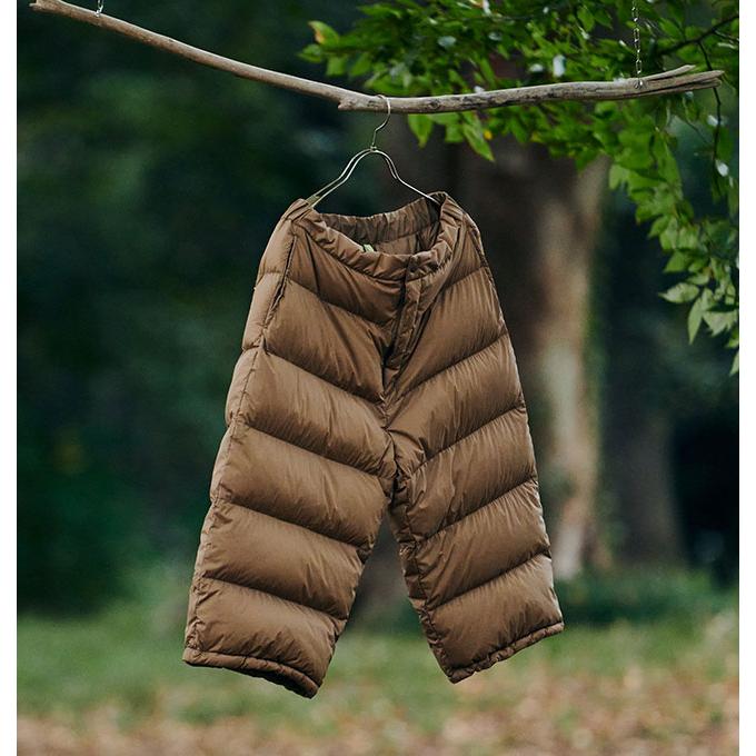 CALM AND RIDE カームアンドライド ナイスアンドコージーダウンパンツ 5cm AND CALM RIDE カームアンドライド ナイスアンドコージーダウンパンツ ヒップ 股上 股下 ワタリ 裾幅 DOWN