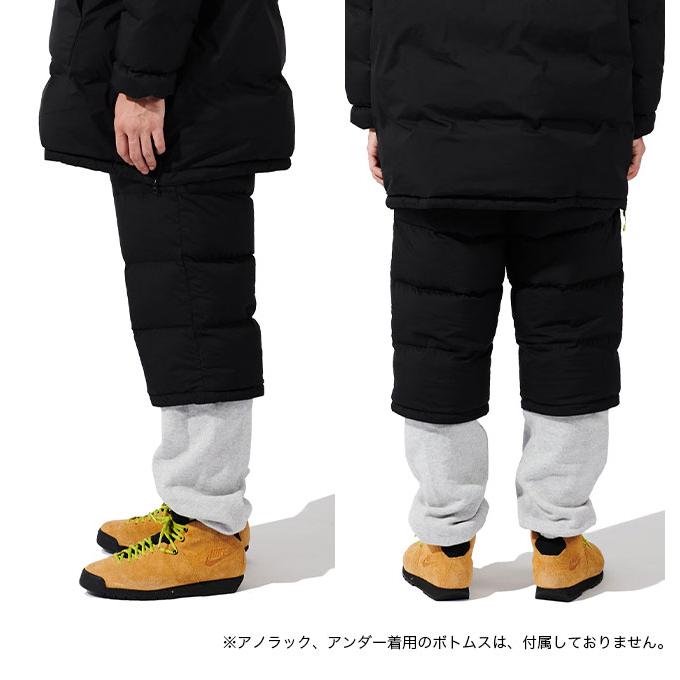 CALM AND RIDE カームアンドライド ナイスアンドコージーダウンパンツ 5cm AND CALM RIDE カームアンドライド ナイスアンドコージーダウンパンツ ヒップ 股上 股下 ワタリ 裾幅 DOWN