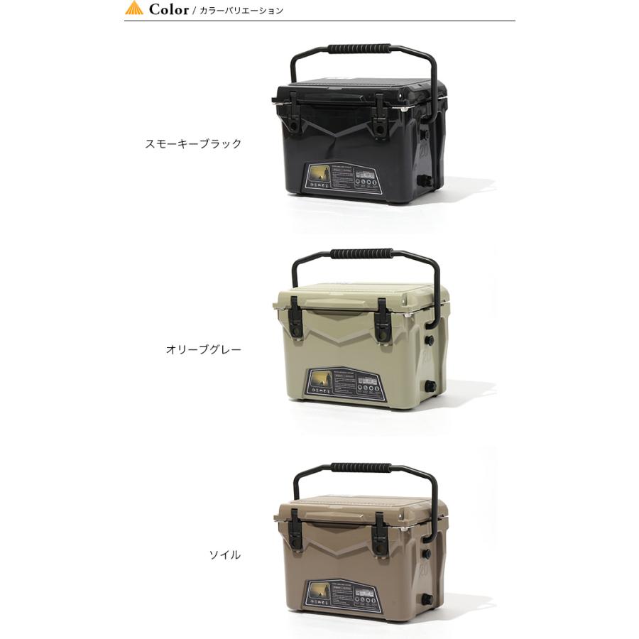 DVERG ドベルグ アイスランドクーラーボックス20QT ハードクーラー 約 
