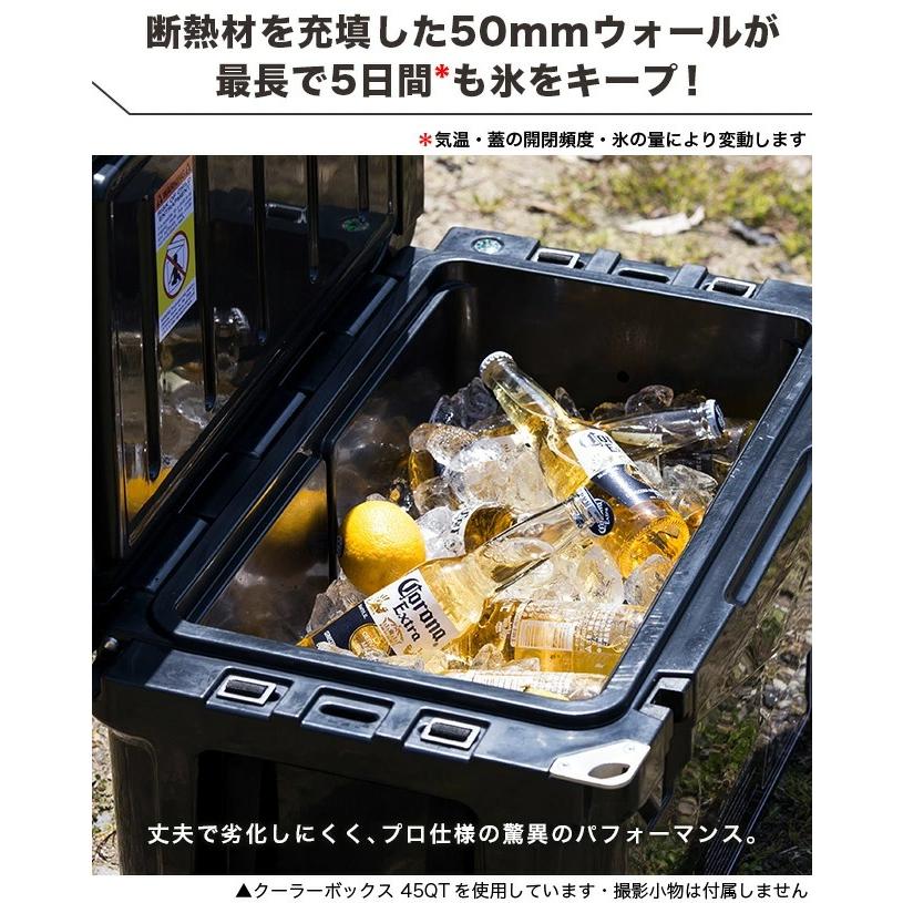 DVERG ドベルグ アイスランドクーラーボックスホイール付き 45QT DVERG ドベルグ アイスランドクーラーボックスホイール付き 45QT