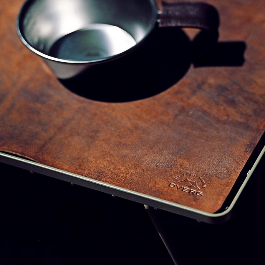 DVERG ドベルグ レザーマット LEATHER MAT 革 ギア 小物 フィールド