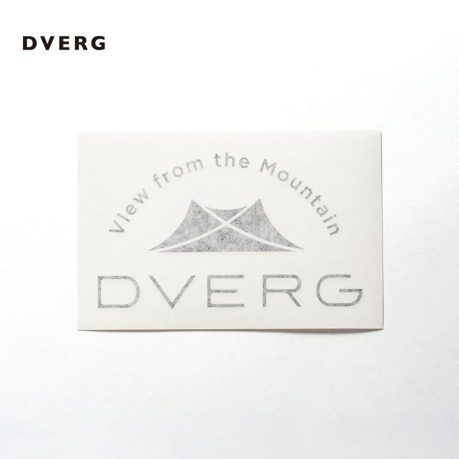 DVERG ドベルグ カッティングステッカー シール ロゴシール ギア