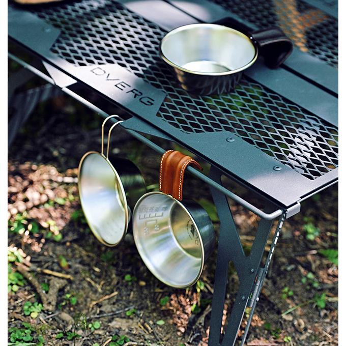 ドベルグ×ネイチャートーンズ ワンハンドカフェテーブルM(ブラック)