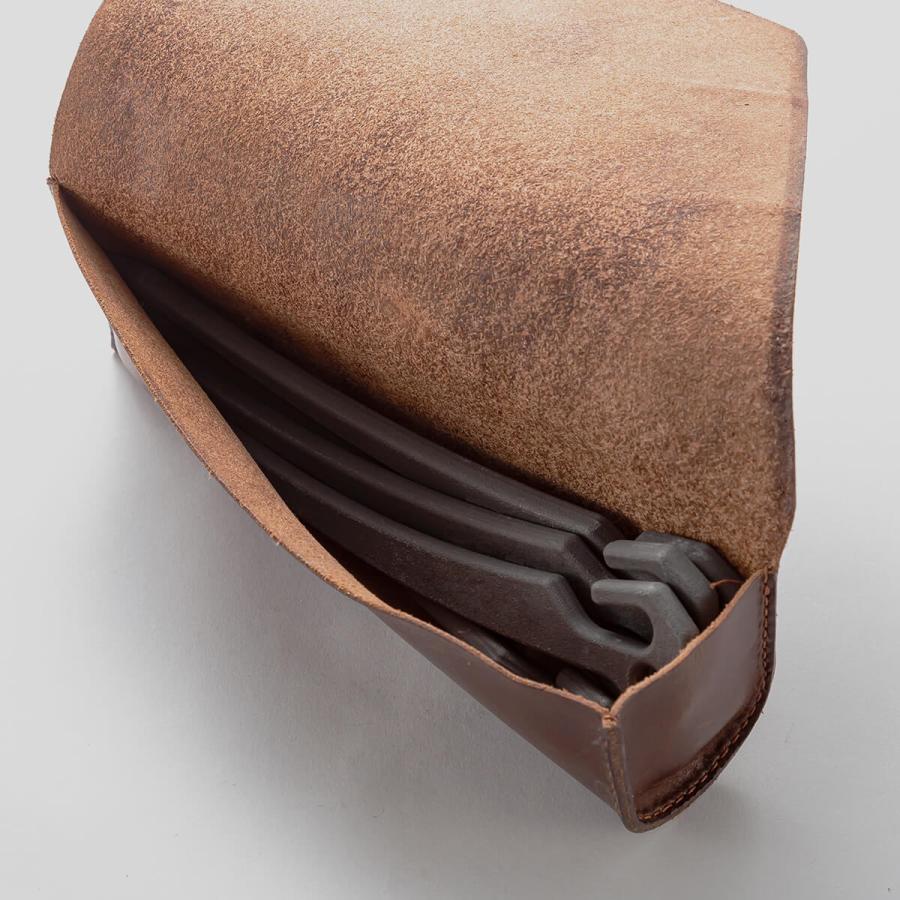 DVERG LEATHER ROLL CASE ドベルグ ケース 楔 クサビ ギア 小物 収納