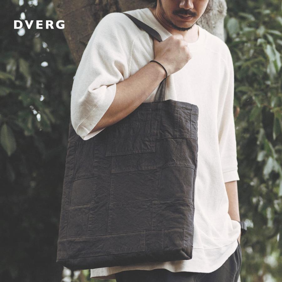 DVERG ドベルグ PATCHWORK TOTE トートバッグ 鞄 パッチワーク 福井